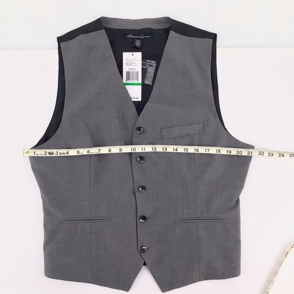 Kenneth Cole vest of honor dust combo color size large - Picture 3 of 9